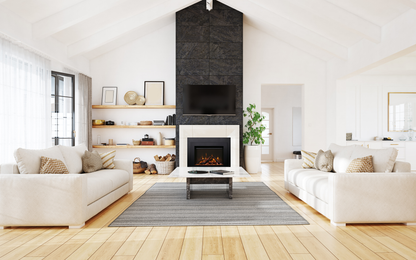 Amantii Traditional Lumina 33" Indoor/Outdoor Smart Electric Fireplace Insert
