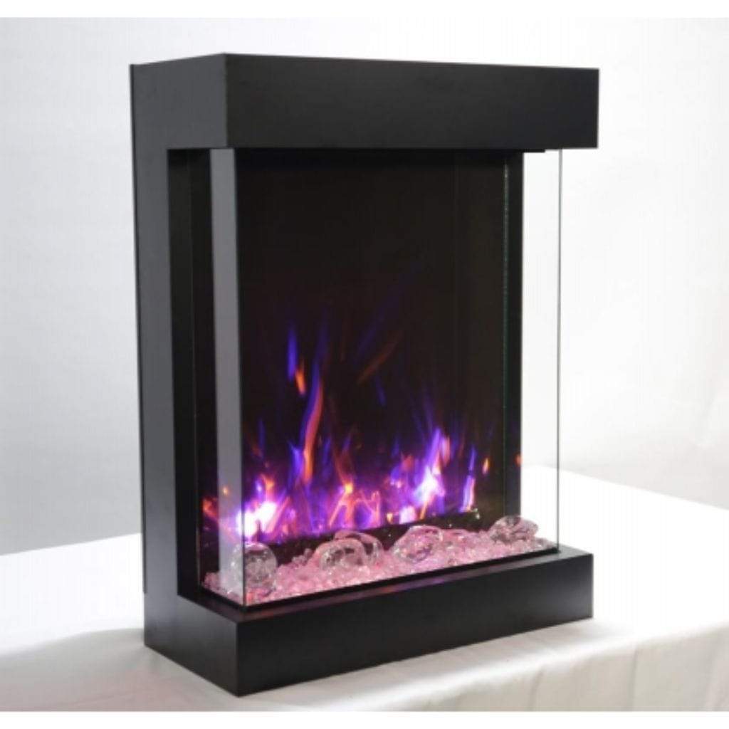 Amantii Tru-View 29" Built-In Three Sided Electric Fireplace