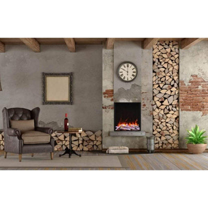 Amantii Tru-View 29" Built-In Three Sided Electric Fireplace