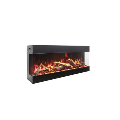 Amantii Tru View Bespoke 45" 3-Sided Indoor / Outdoor Electric Fireplace