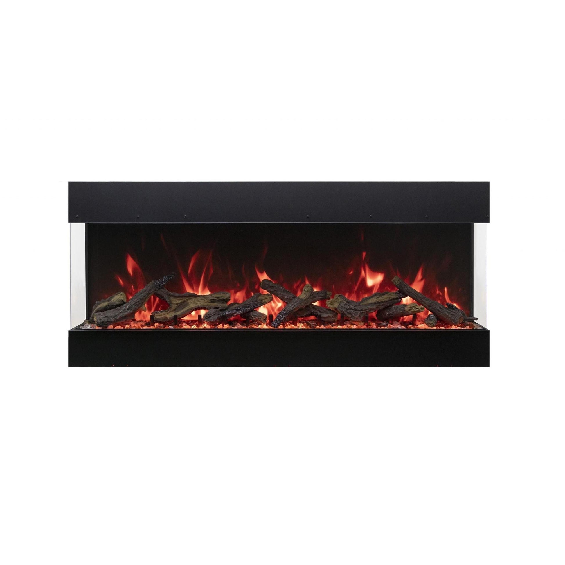 Amantii Tru View Bespoke 45" 3-Sided Indoor / Outdoor Electric Fireplace