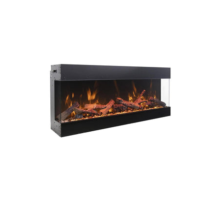 Amantii Tru View Bespoke 45" 3-Sided Indoor / Outdoor Electric Fireplace