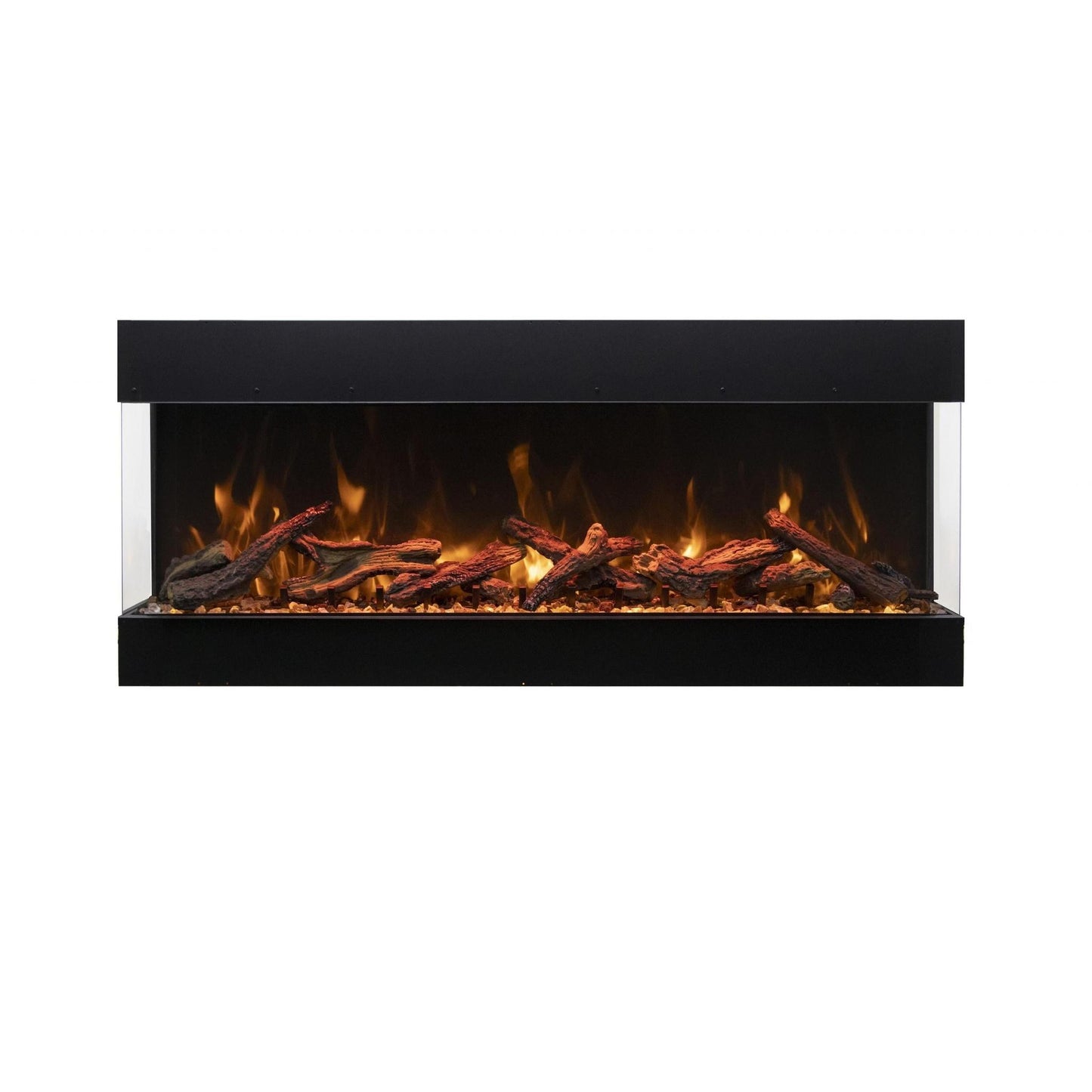 Amantii Tru View Bespoke 45" 3-Sided Indoor / Outdoor Electric Fireplace