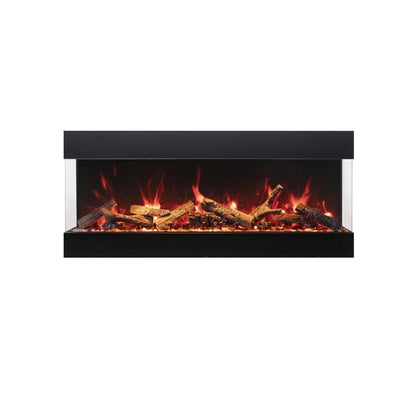 Amantii Tru View Bespoke 45" 3-Sided Indoor / Outdoor Electric Fireplace