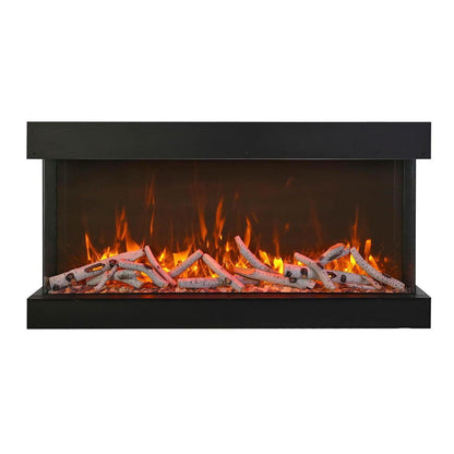 Amantii Tru View Extra Tall XL 72" 3-Sided Indoor / Outdoor Built-in Electric Fireplace