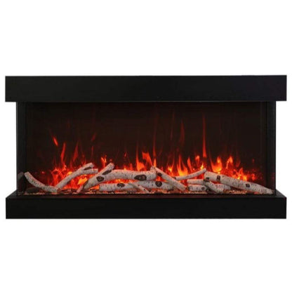 Amantii Tru View Extra Tall XL 60" 3-Sided Indoor / Outdoor Built-in Electric Fireplace