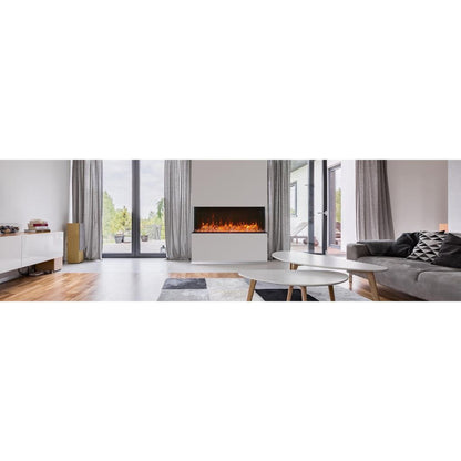 Amantii Tru View Extra Tall XL 60" 3-Sided Indoor / Outdoor Built-in Electric Fireplace