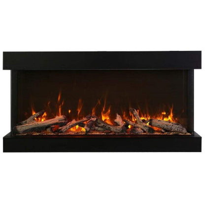 Amantii Tru View Extra Tall XL 88" 3-Sided Indoor / Outdoor Built-in Electric Fireplace