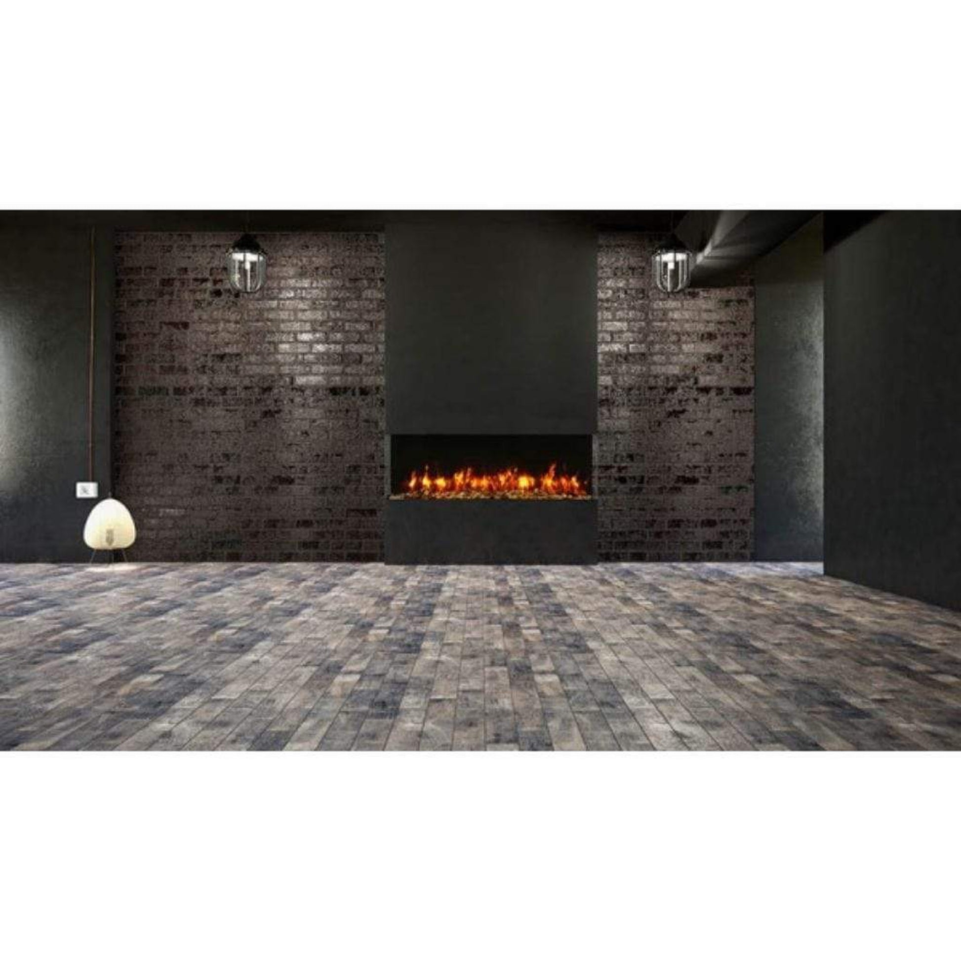 Amantii Tru View Slim 30" 3-Sided Indoor / Outdoor Electric Fireplace
