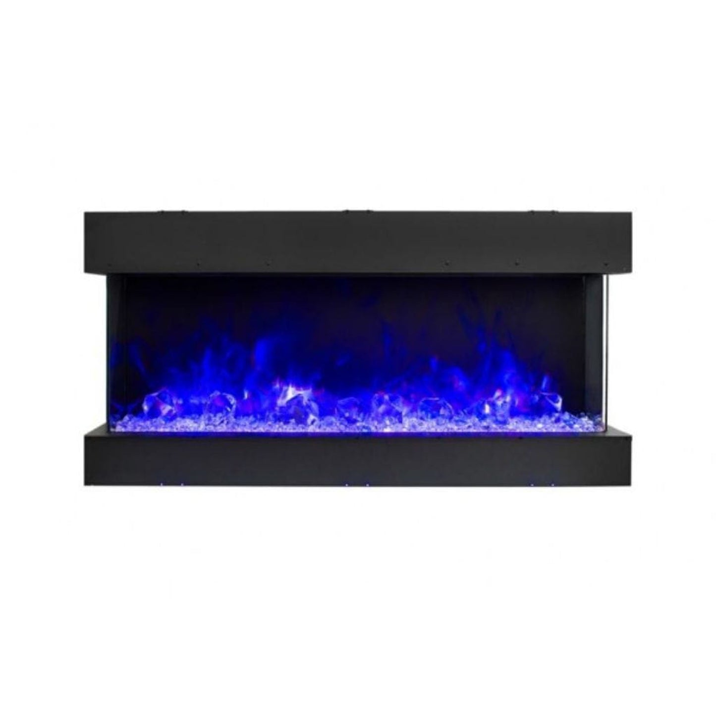 Amantii Tru View Slim 30" 3-Sided Indoor / Outdoor Electric Fireplace