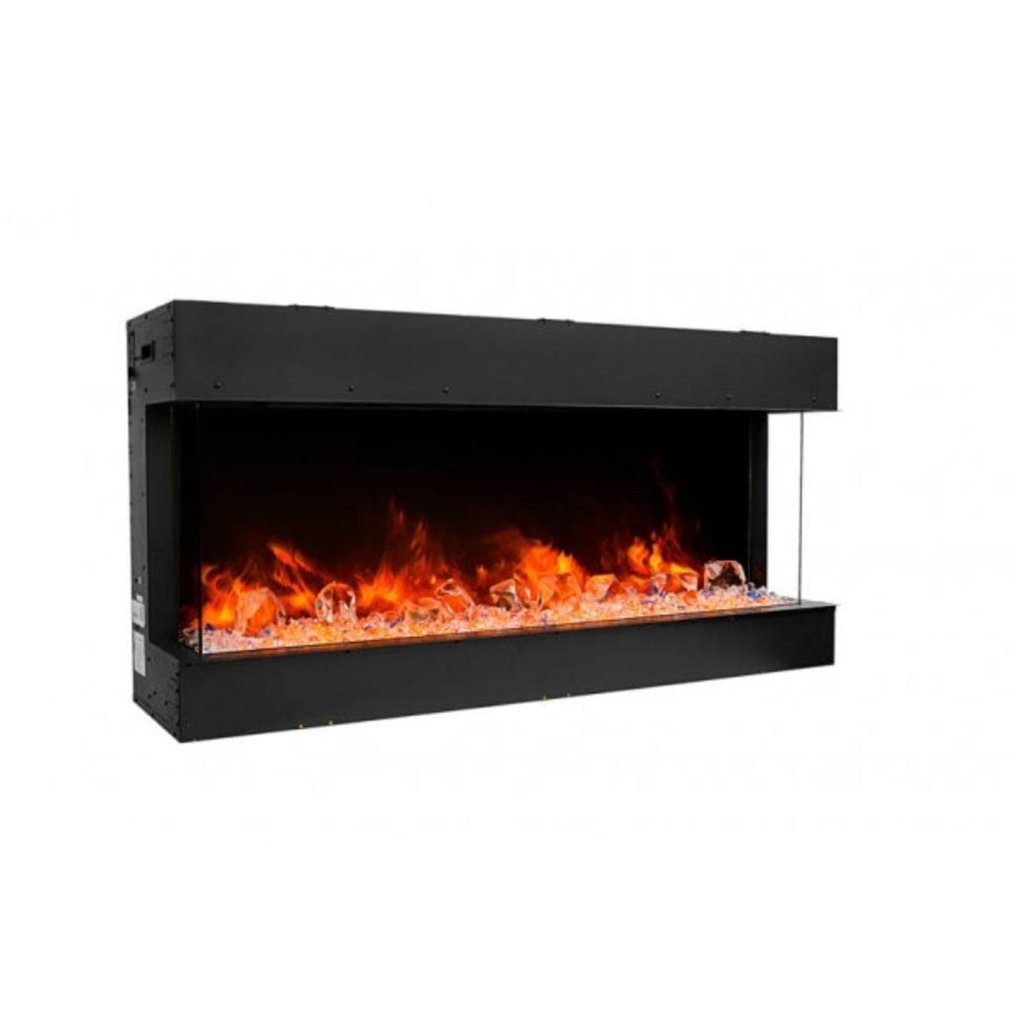 Amantii Tru View Slim 30" 3-Sided Indoor / Outdoor Electric Fireplace