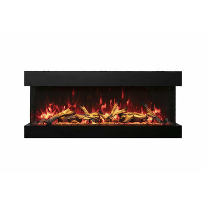 Amantii Tru View XL Deep 60" 3-Sided Indoor / Outdoor Built-in Electric Fireplace