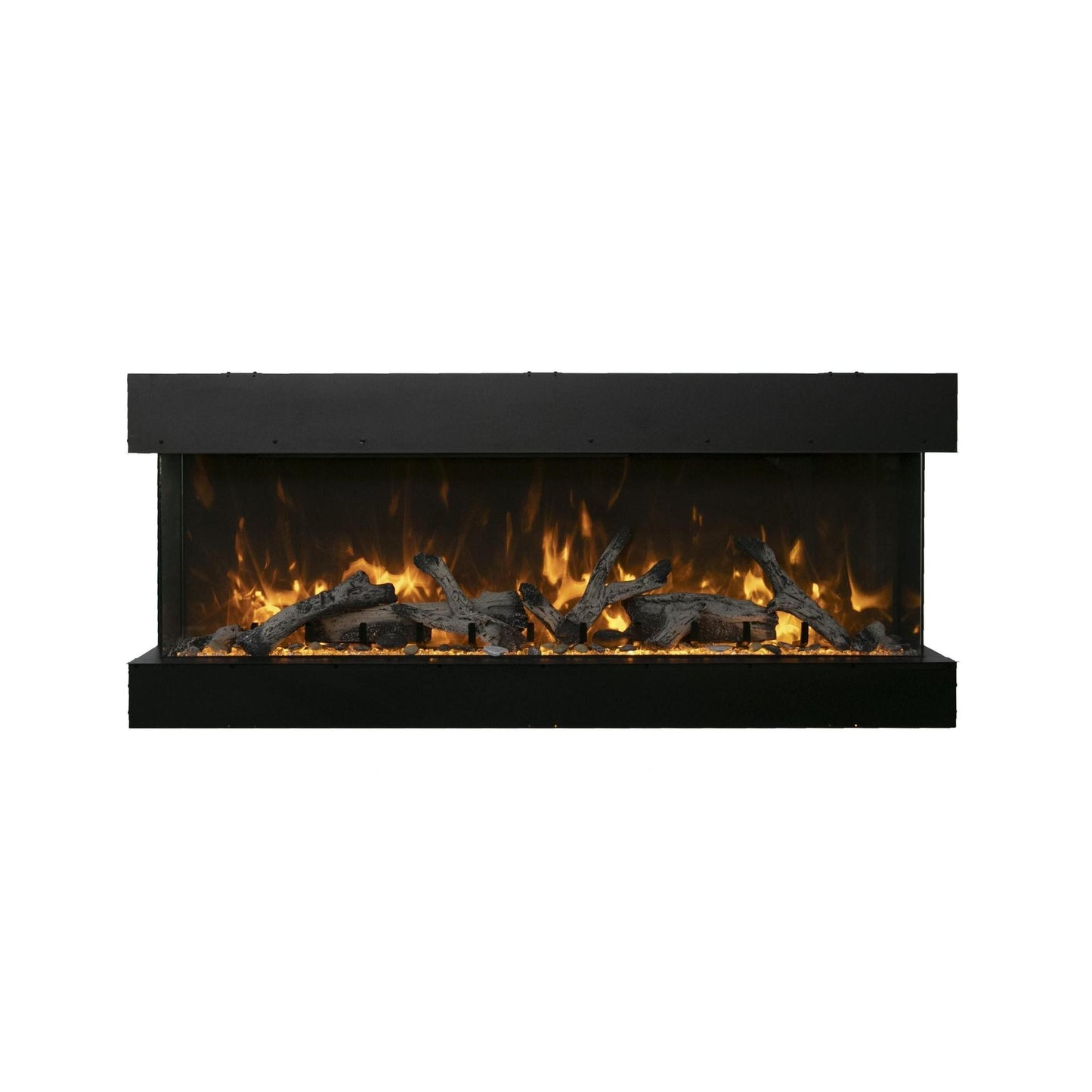 Amantii Tru View XL Deep 60" 3-Sided Indoor / Outdoor Built-in Electric Fireplace
