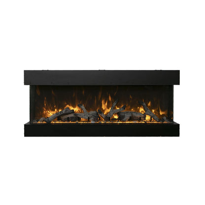 Amantii Tru View XL Deep 60" 3-Sided Indoor / Outdoor Built-in Electric Fireplace