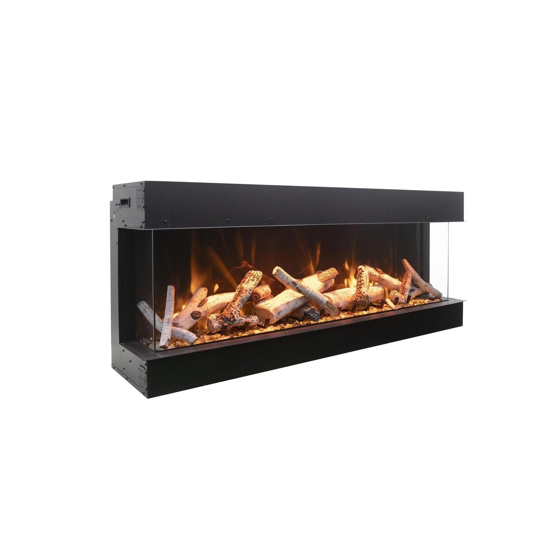 Amantii Tru View XL Deep 60" 3-Sided Indoor / Outdoor Built-in Electric Fireplace
