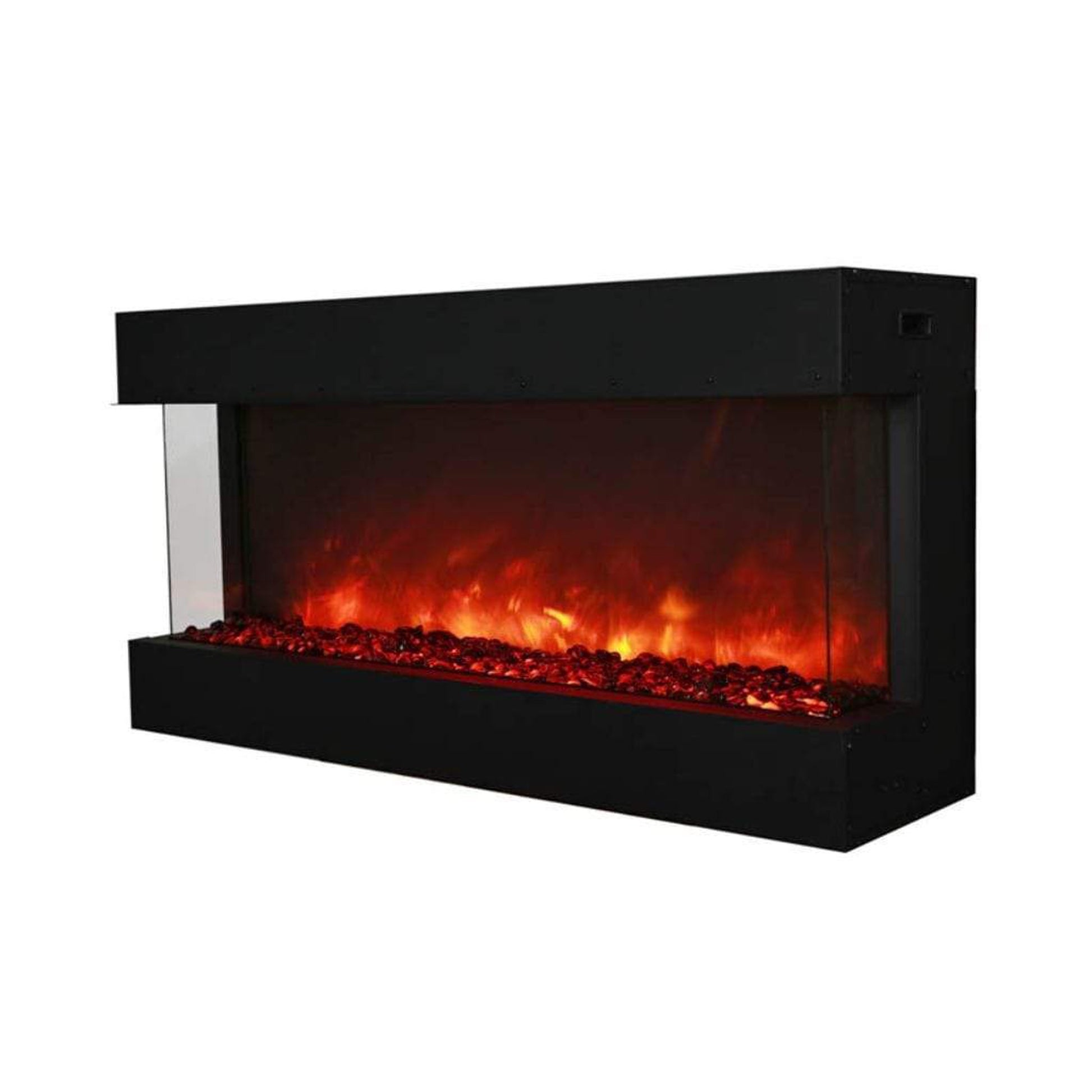 Amantii Tru View XL Deep 40" 3-Sided Indoor / Outdoor Built-in Electric Fireplace