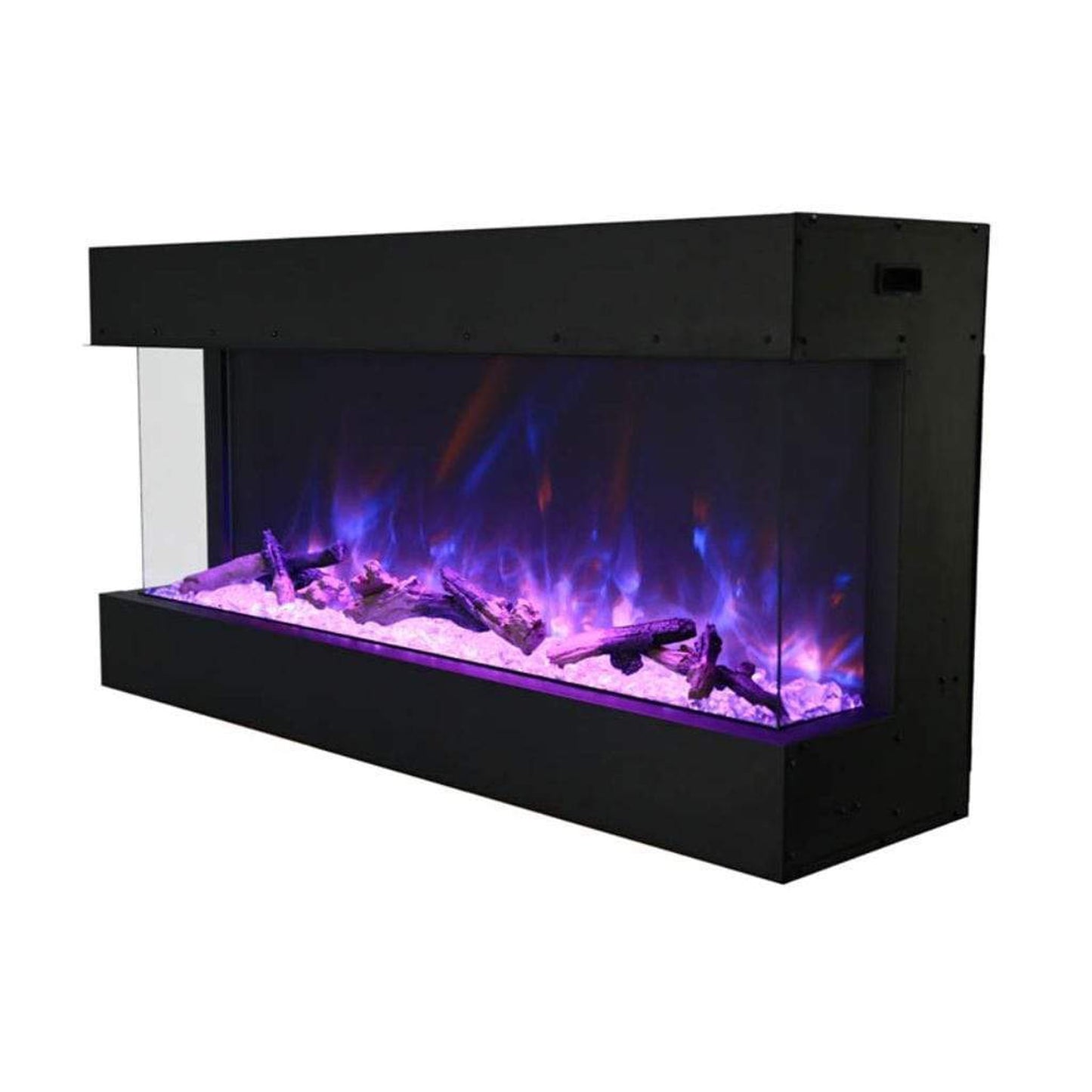 Amantii Tru View XL Deep 40" 3-Sided Indoor / Outdoor Built-in Electric Fireplace