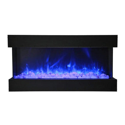 Amantii Tru-View XL Deep 40" Built-In Three Sided Electric Fireplace