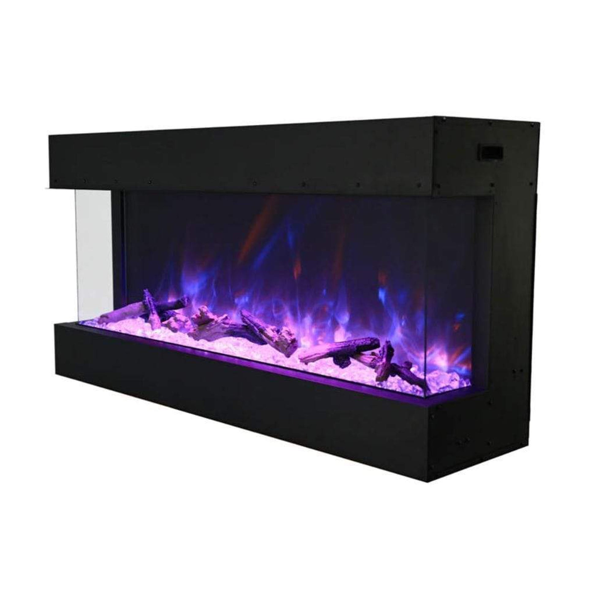 Amantii Tru View XL Deep 50" 3-Sided Indoor / Outdoor Built-in Electric Fireplace