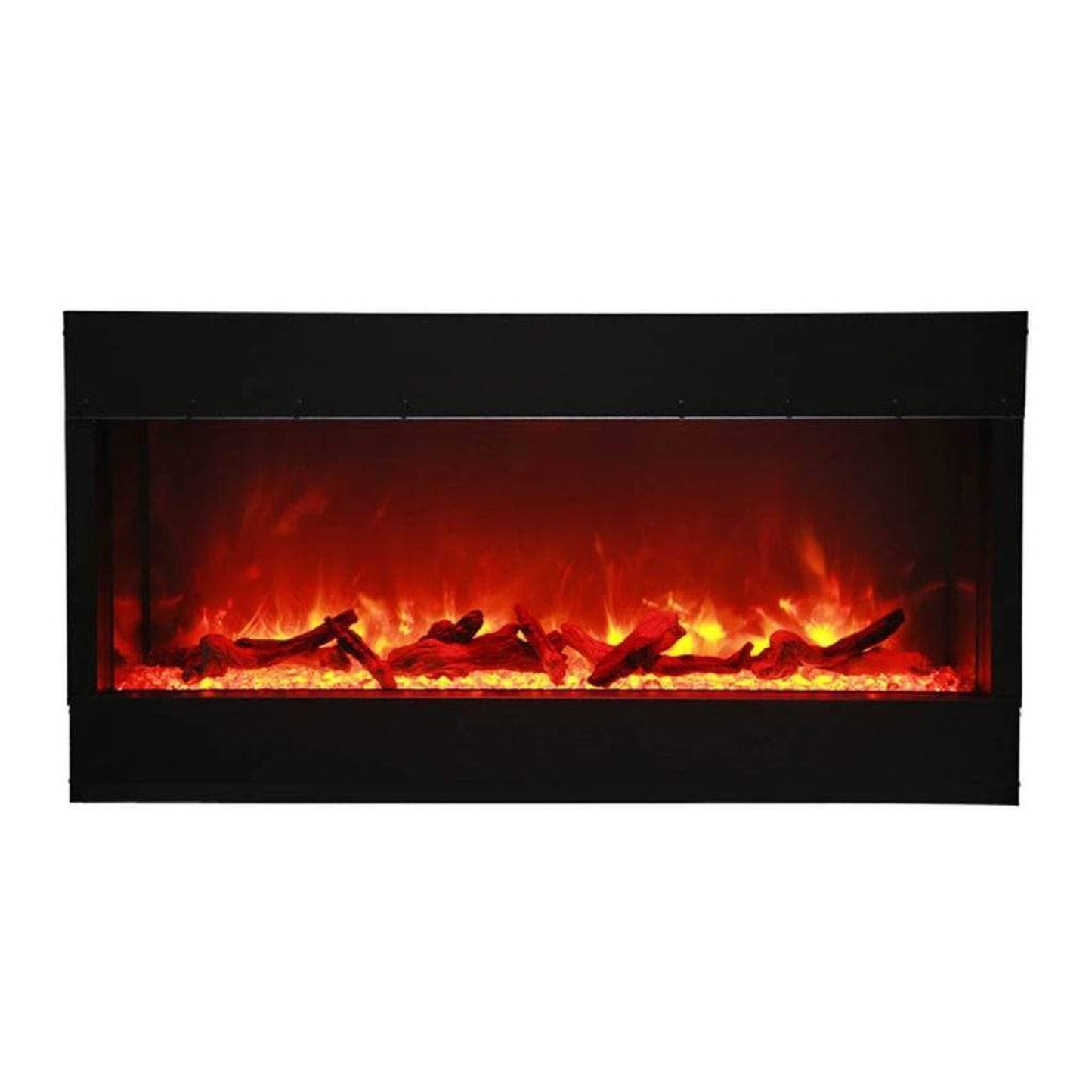 Amantii Tru View XL Deep 50" 3-Sided Indoor / Outdoor Built-in Electric Fireplace
