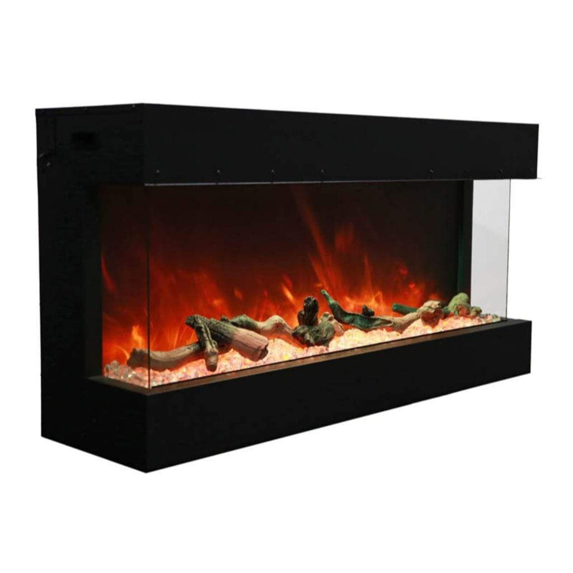 Amantii Tru View XL Deep 50" 3-Sided Indoor / Outdoor Built-in Electric Fireplace