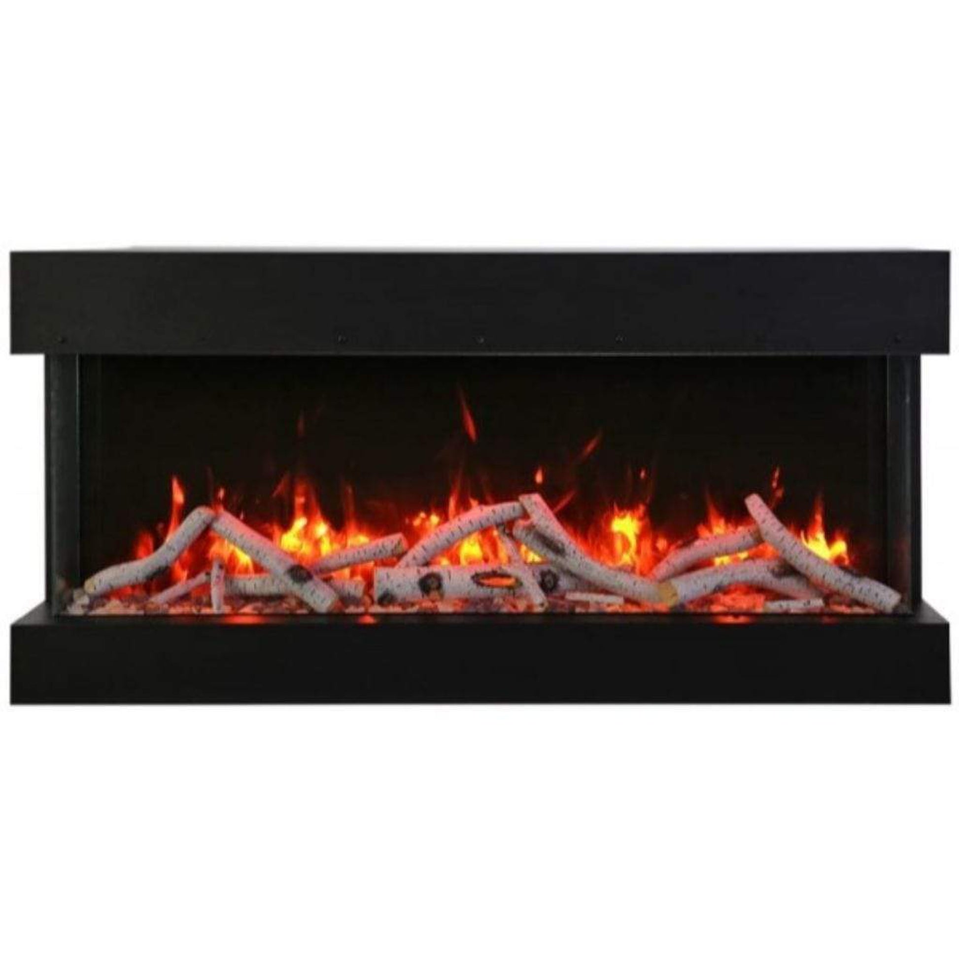 Amantii Tru View XL Deep 50" 3-Sided Indoor / Outdoor Built-in Electric Fireplace