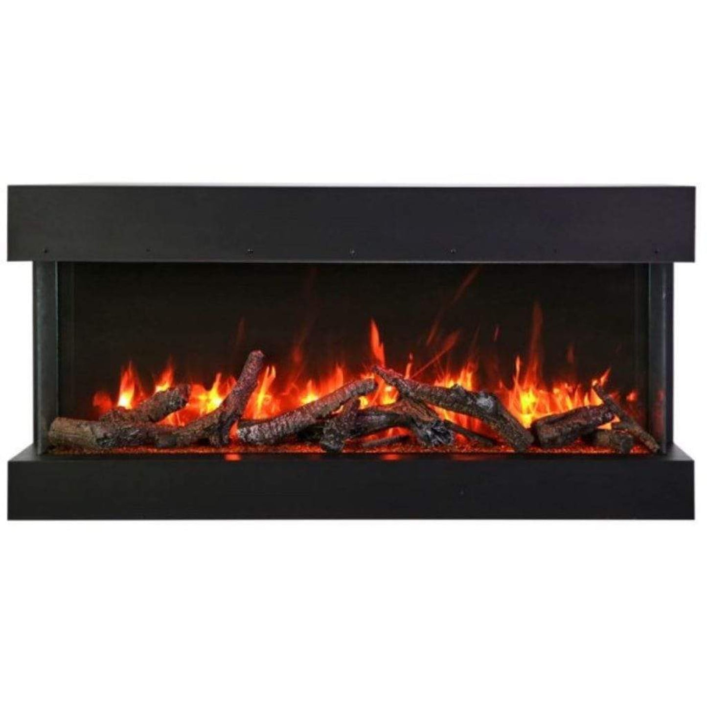 Amantii Tru View XL Deep 50" 3-Sided Indoor / Outdoor Built-in Electric Fireplace