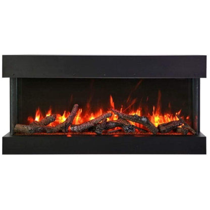 Amantii Tru View XL Deep 50" 3-Sided Indoor / Outdoor Built-in Electric Fireplace