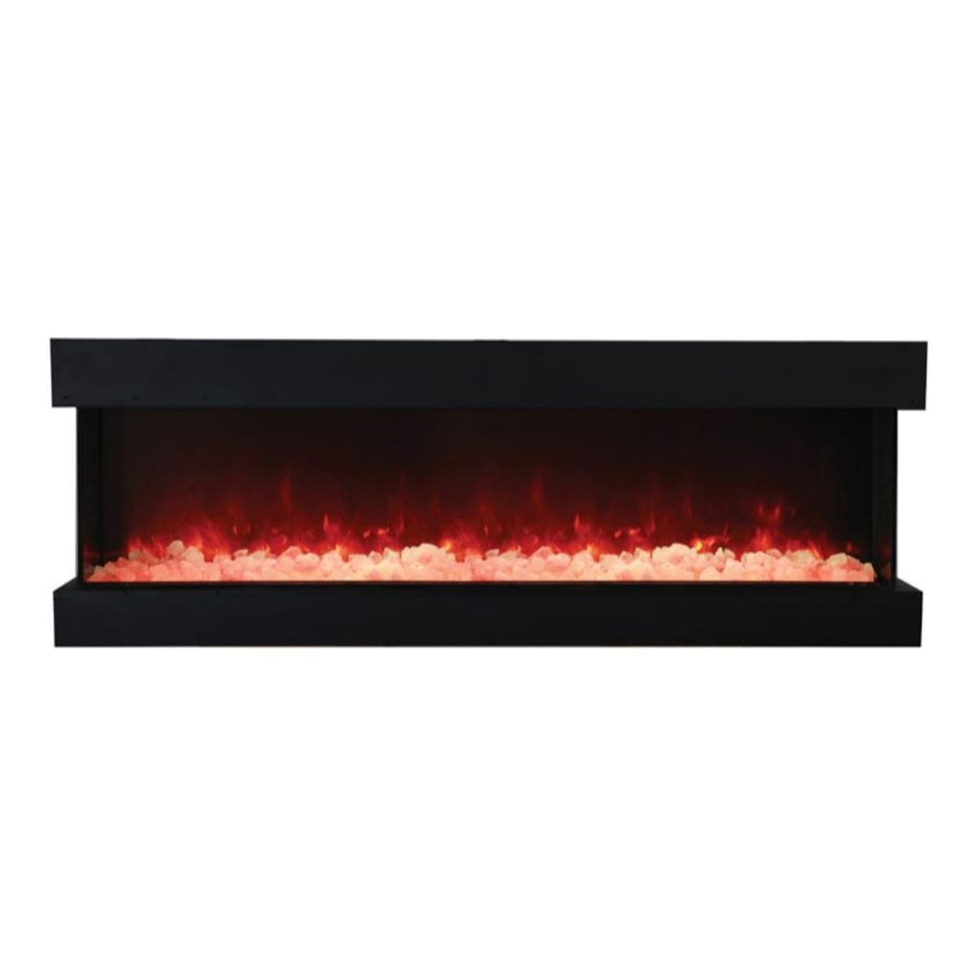 Amantii Tru View XL Deep 72" 3-Sided Indoor / Outdoor Built-in Electric Fireplace