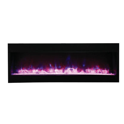 Amantii Tru-View XL Deep 72" Built-In Three Sided Electric Fireplace - US Fireplace Store