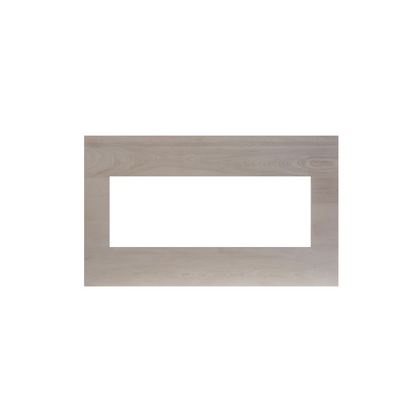 Amantii White Birch Wooden Mantel Surround for Panorama 40" Extra Slim Fireplace