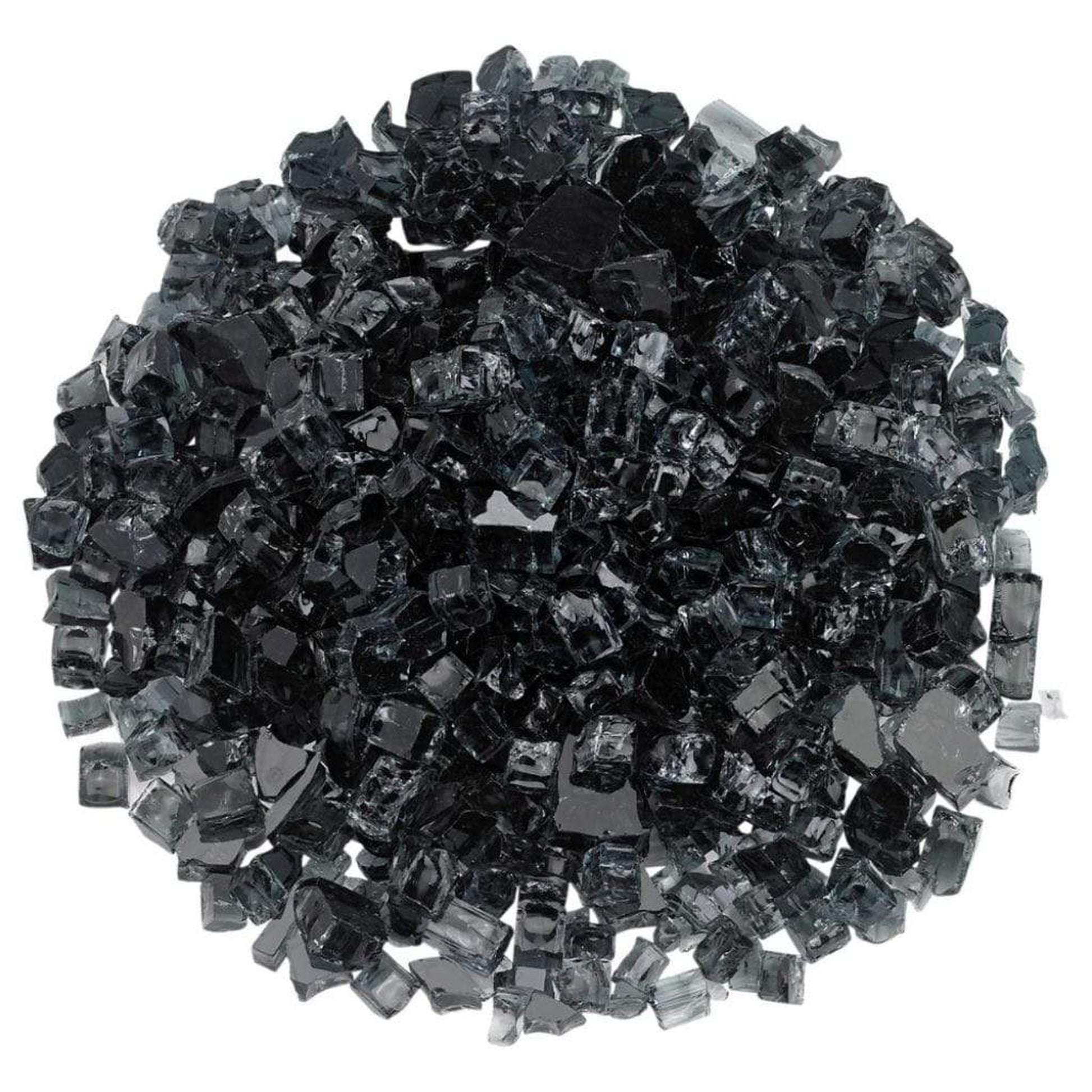 American Fireglass 1/2" Black Fire Glass