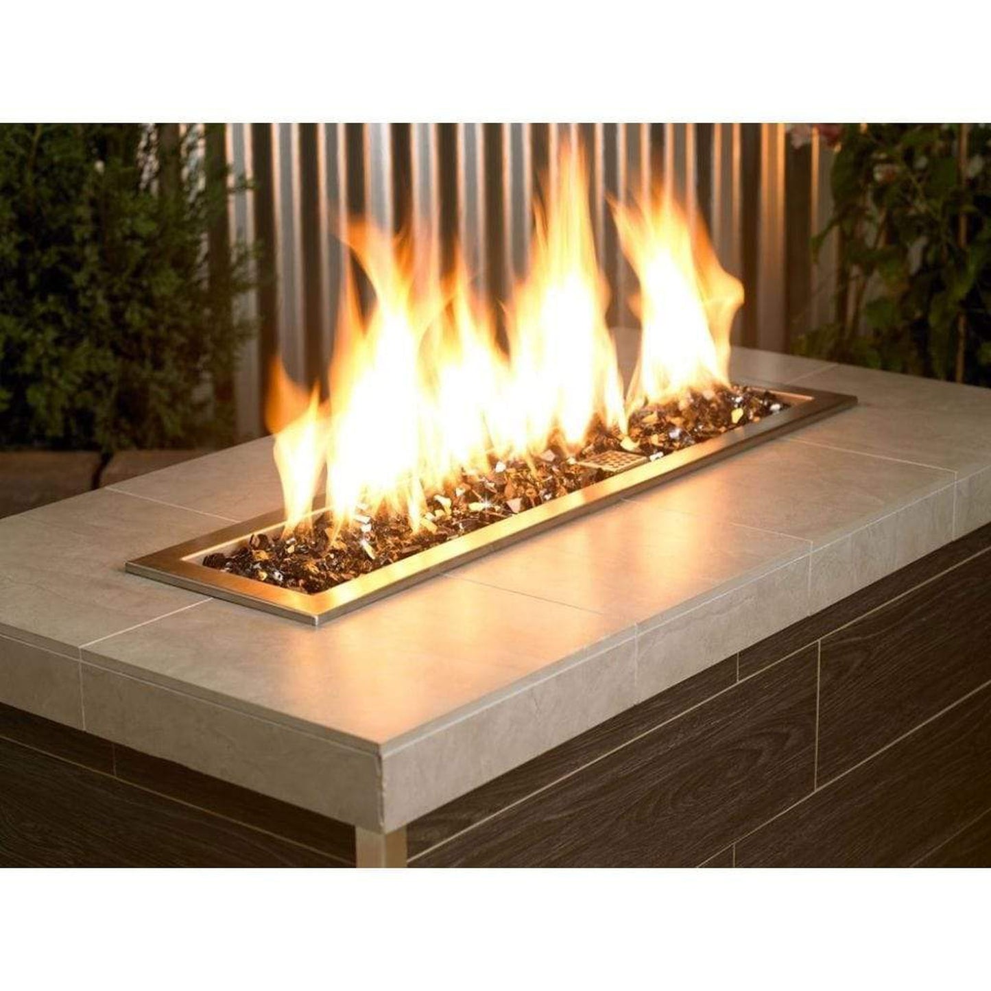 American Fireglass 1/2" Black Reflective Fire Glass