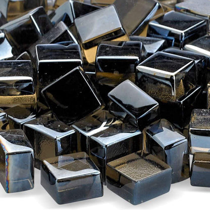 American Fireglass 1/2" Bronze Luster Fire Glass 2.0