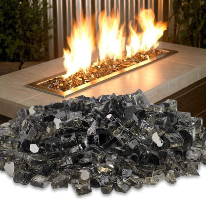 American Fireglass 1/2" Bronze Reflective Fire Glass
