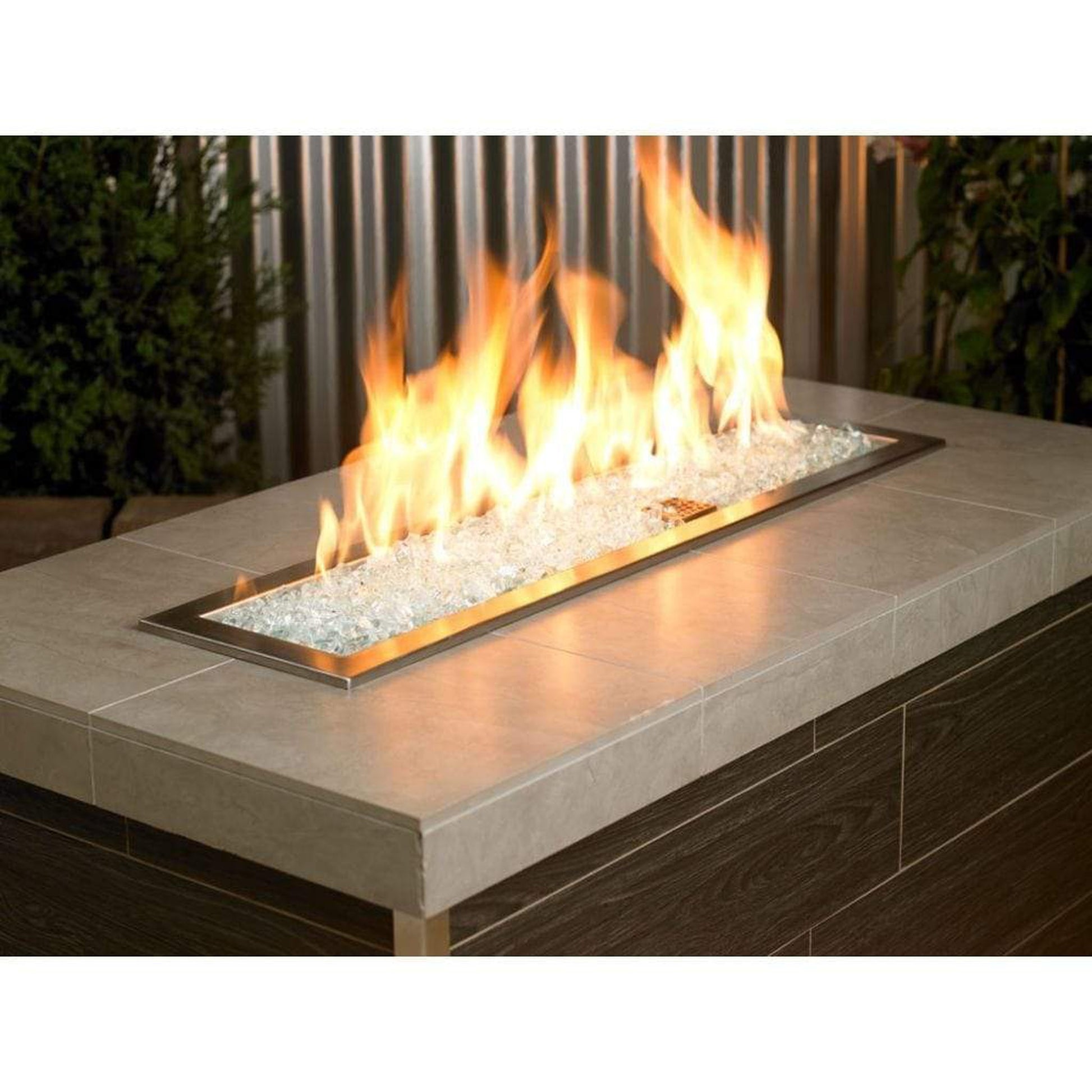 American Fireglass 1/2" Clear Fire Glass