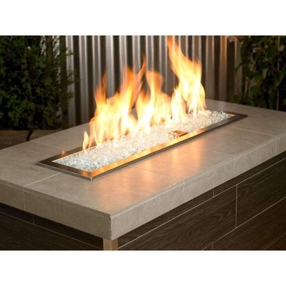 American Fireglass 1/2" Clear Fire Glass