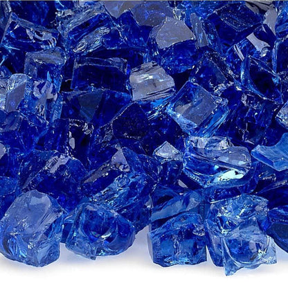 American Fireglass 1/2" Cobalt Fire Glass