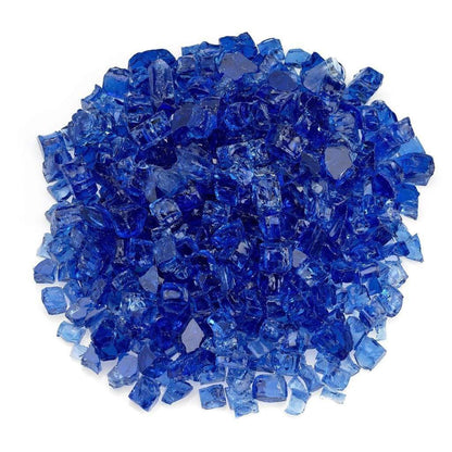 American Fireglass 1/2" Cobalt Fire Glass