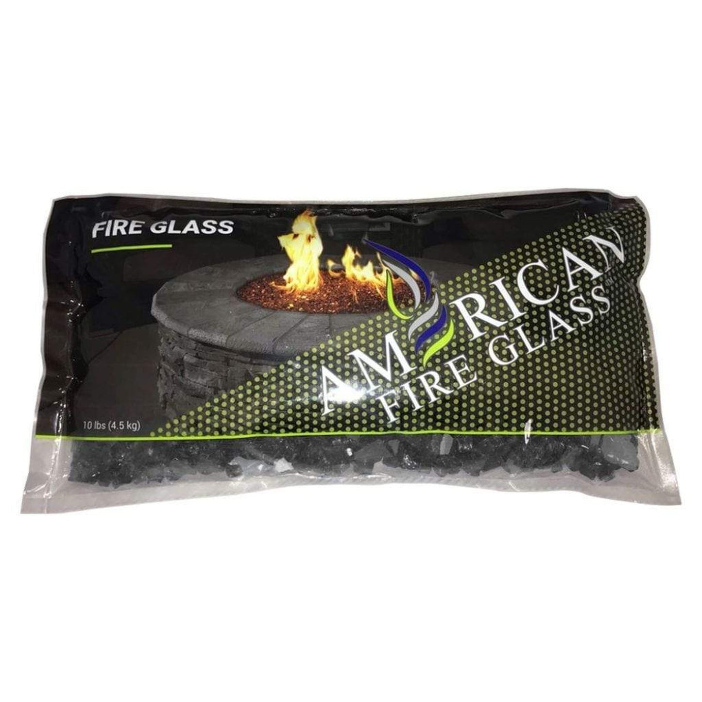 American Fireglass 1/2" Gray Reflective Fire Glass