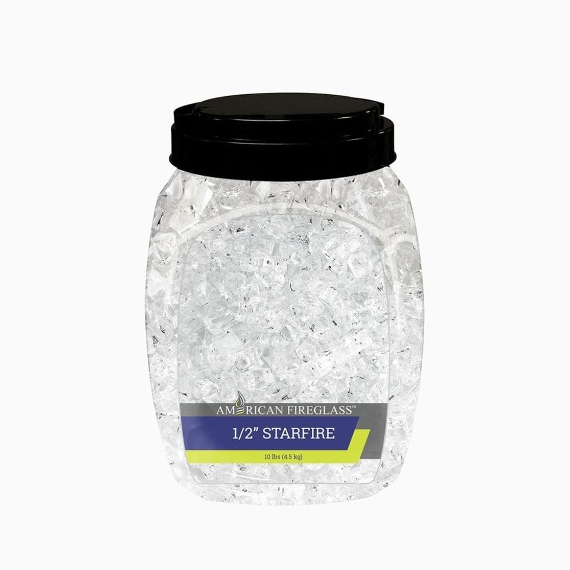 American Fireglass 1/2" StarFire Fire Glass