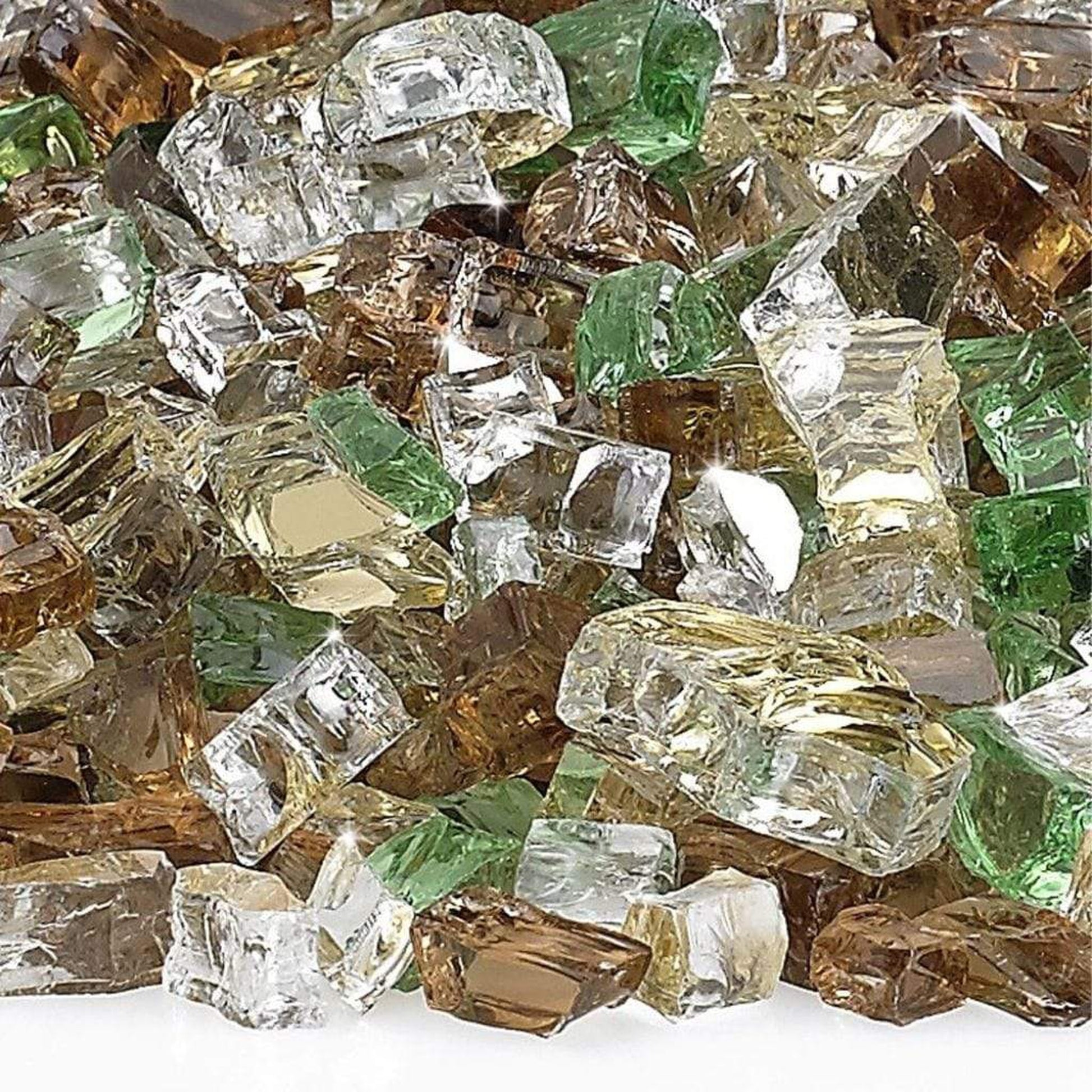 American Fireglass 1/2" Yosemite Reflective Pre-Mixed Fire Glass