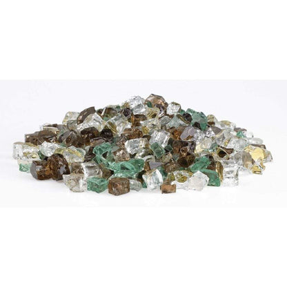 American Fireglass 1/2" Yosemite Reflective Pre-Mixed Fire Glass