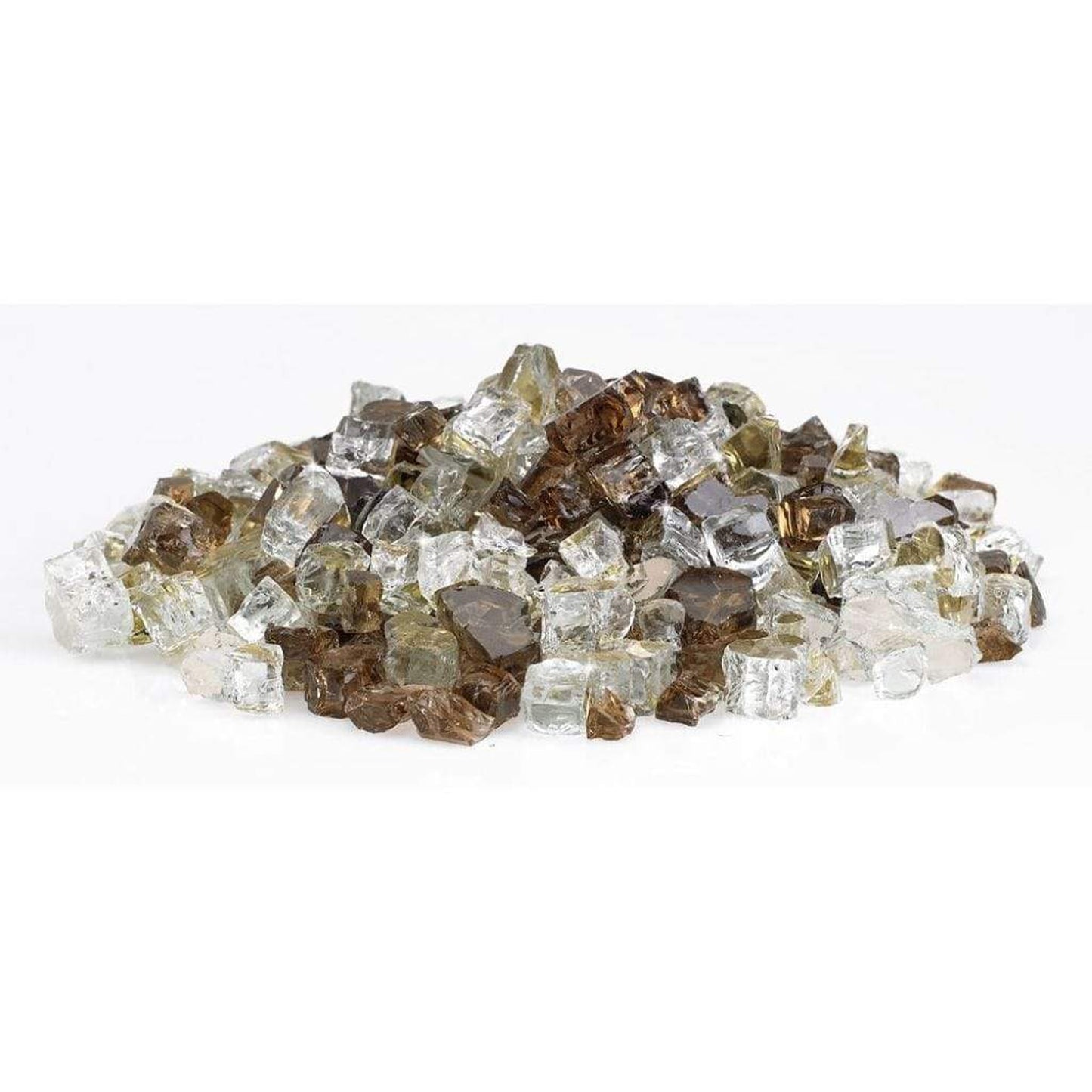 American Fireglass 1/2" Zion Reflective Pre-Mixed Fire Glass