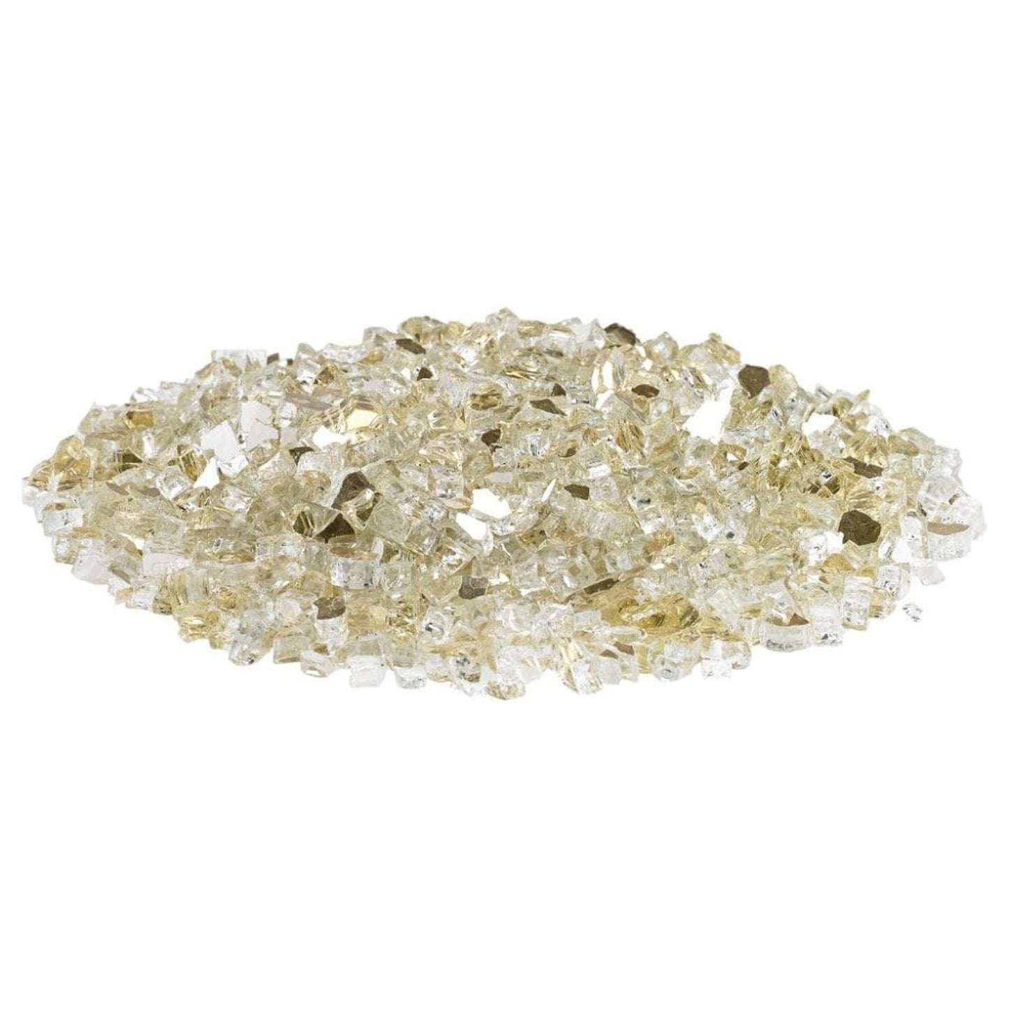 American Fireglass 1/4" Gold Reflective Fire Glass