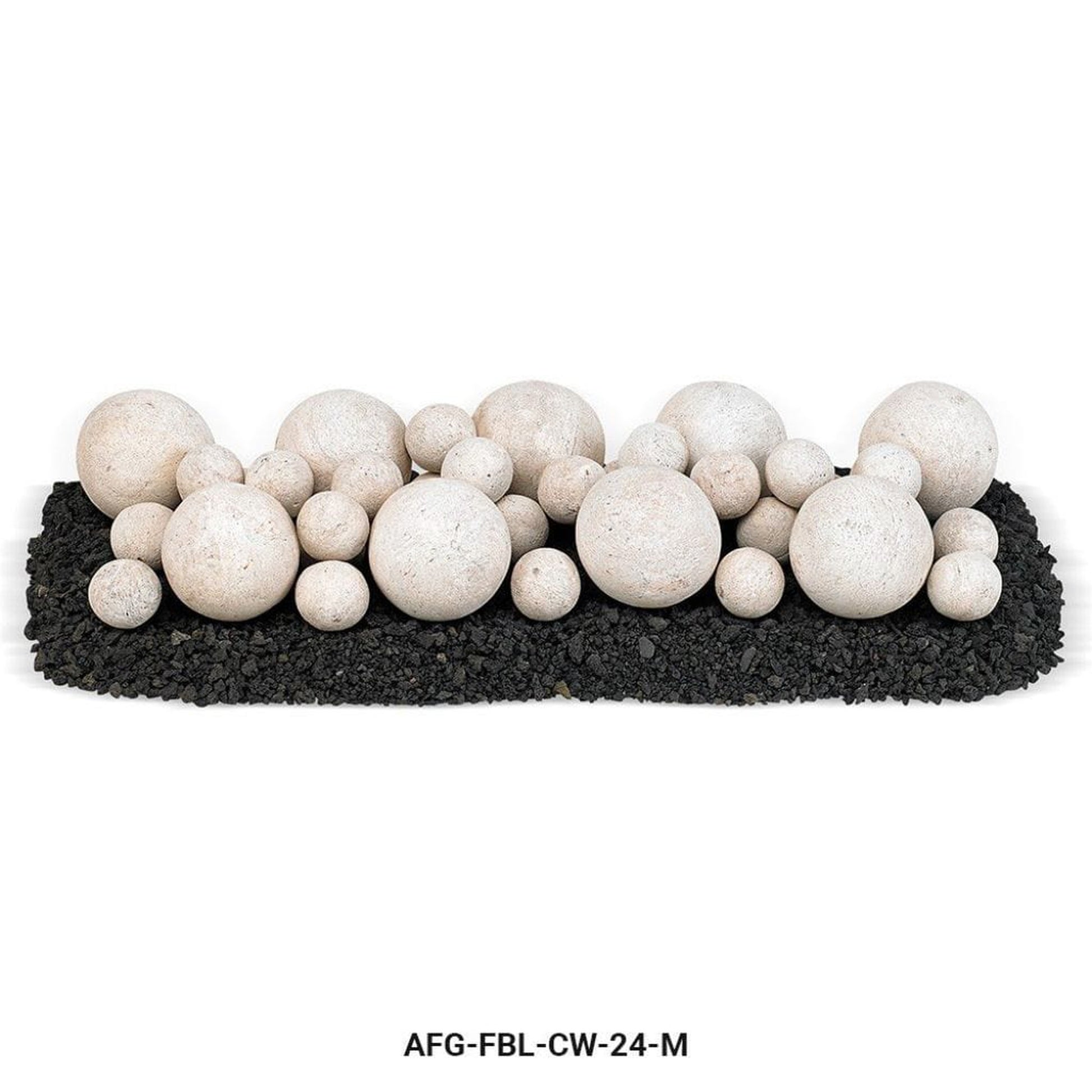 American Fireglass 24" Lite Stone Ball Set