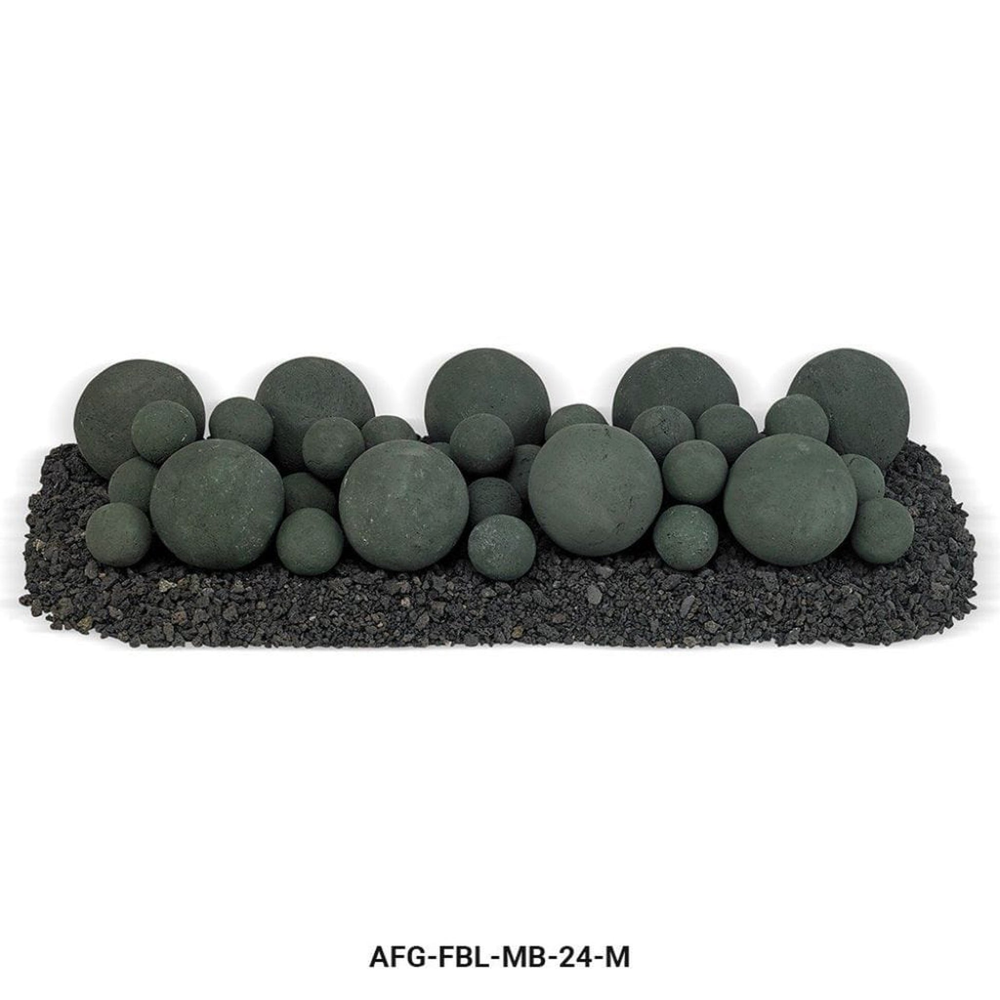 American Fireglass 24" Lite Stone Ball Set