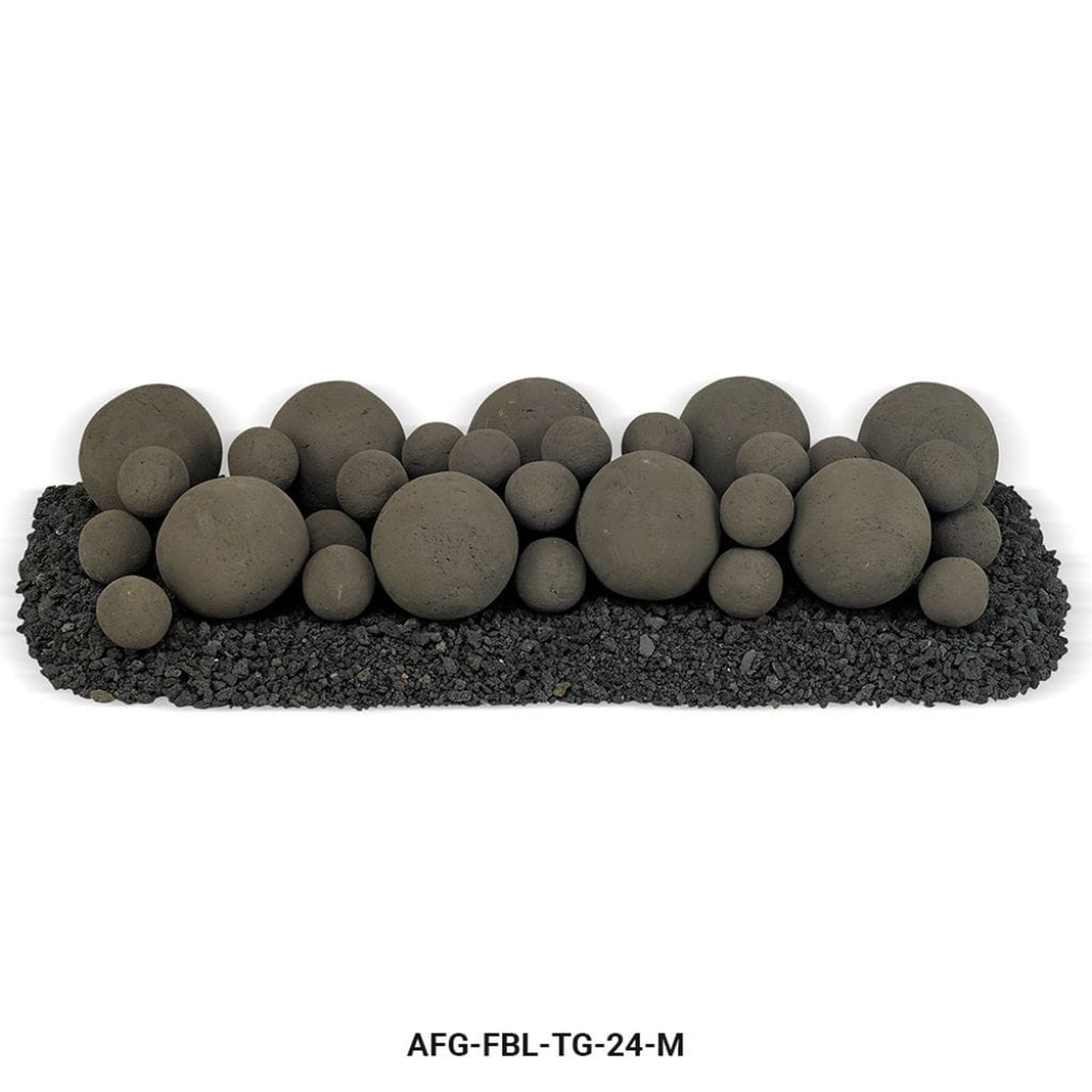 American Fireglass 24" Lite Stone Ball Set