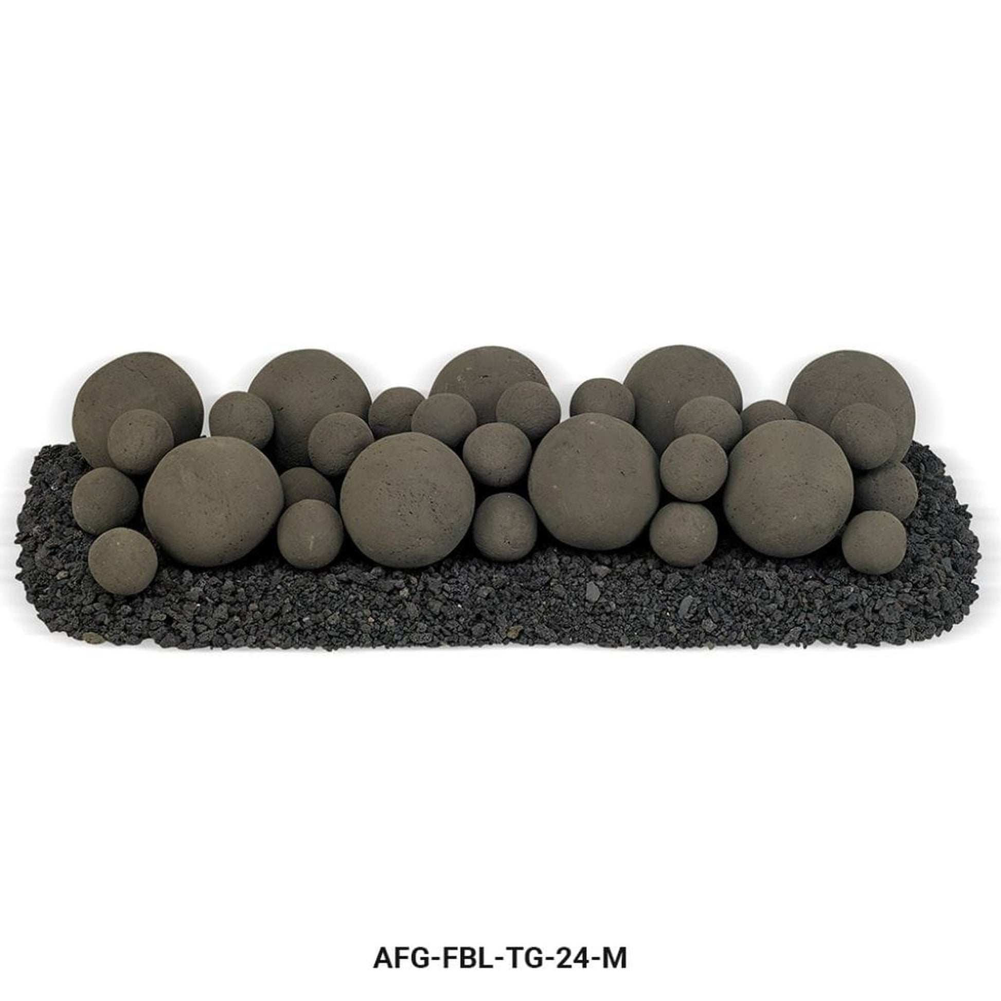American Fireglass 24" Lite Stone Ball Set