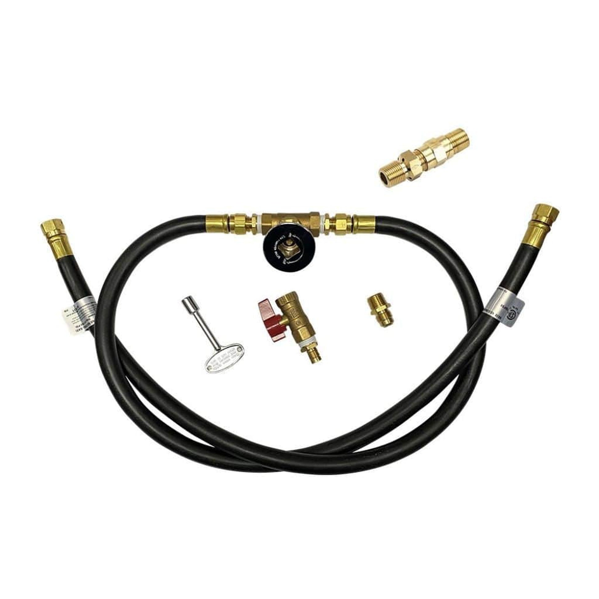 American Fireglass 24" x 8" Rectangular Stainless Steel Drop-In Pan with S.I.T. System